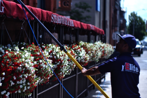 commercial window cleaning Kingston